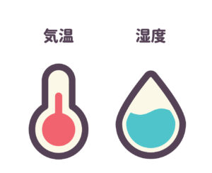 乾燥肌と温活、室内の湿度に気を付けましょう。