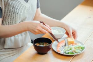 腸活と血糖値について、食生活の改善。