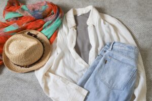 薄着の季節でも温活を。衣類に使われている素材にこだわる。