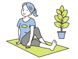 夏の腸活。運動習慣の改善。