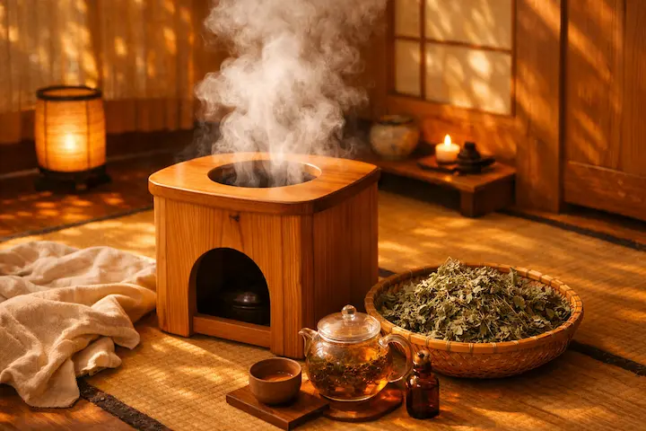 心身を癒すよもぎ蒸し。アレルギーへの不安を解消して楽しみましょう。