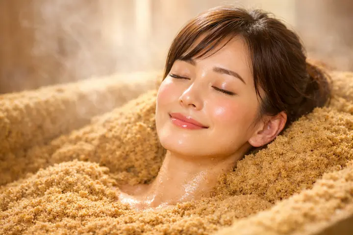 自然の発酵熱は、お腹の奥深くまで優しく熱を届けます