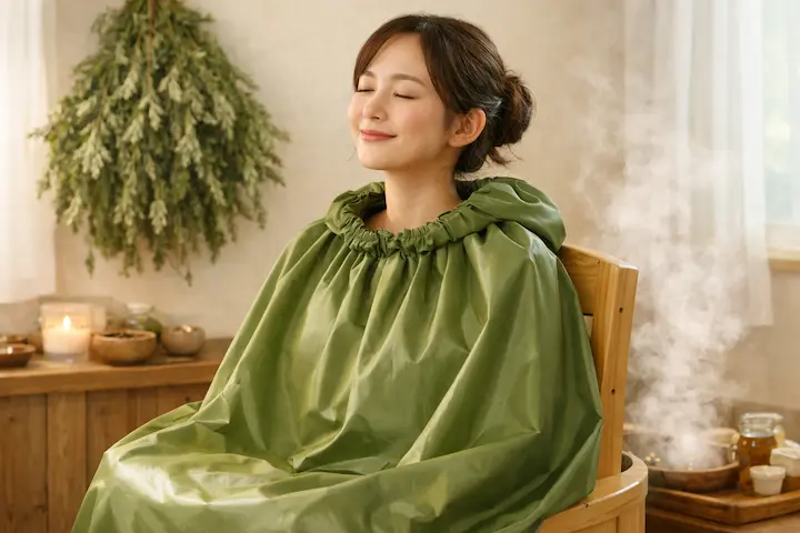 心も体も解き放たれる、よもぎ蒸しの極上タイム