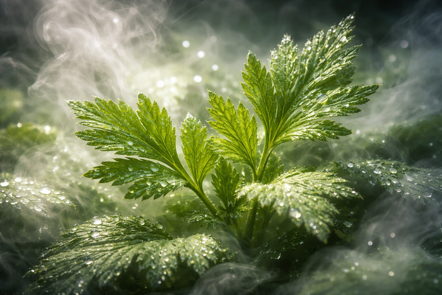 蒸気に凝縮された自然の恵みが、全身を包み込みます