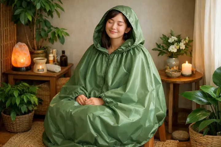 心まで解き放たれる、よもぎ蒸しのひととき