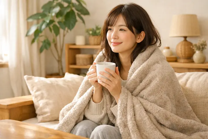 心身を芯から温めることで、女性本来の健やかなリズムを呼び覚まします