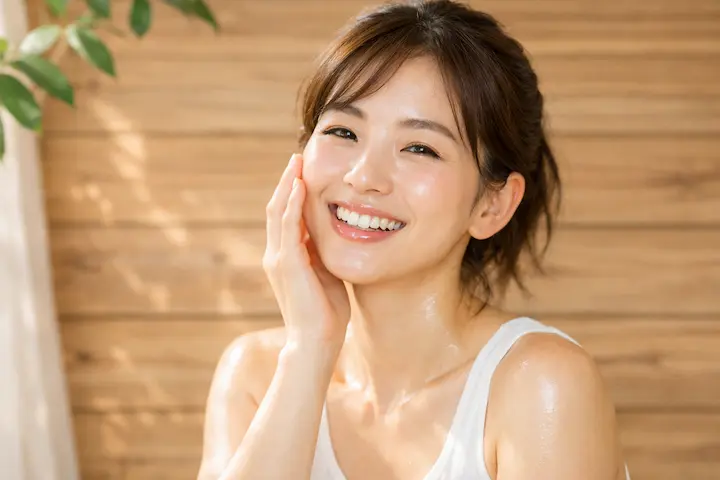 温まるだけでなく、米ぬかの成分で肌もしっとり艶やかに整います