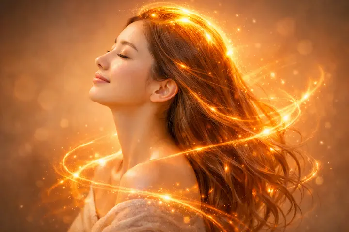 巡りが整うことで、髪の土台がしっかりと構築されます