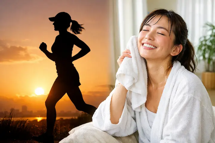 わずか15分で、全身をしっかりと動かしたような充足感に包まれます