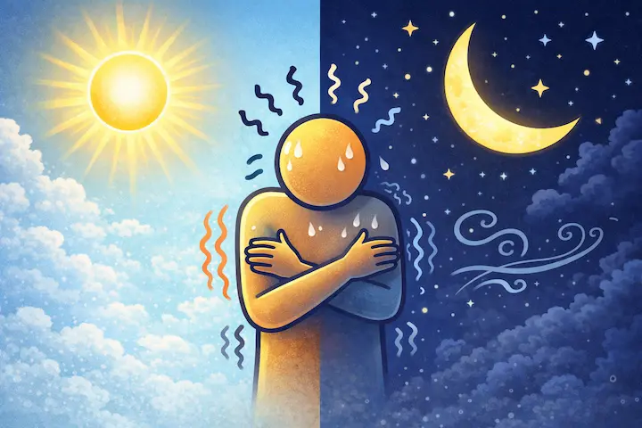 春は一日の中でも気温の変動が激しく、体が対応しきれないことも