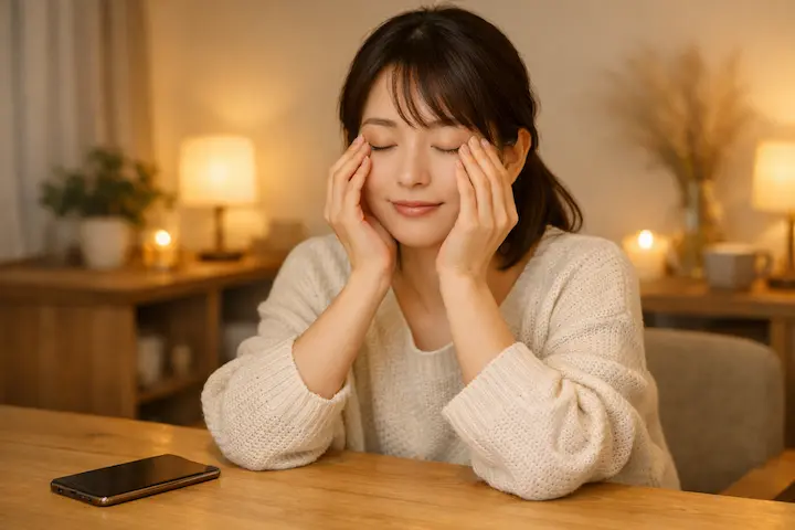 デジタル社会で酷使される目を、よもぎの蒸気で優しく包み込みます