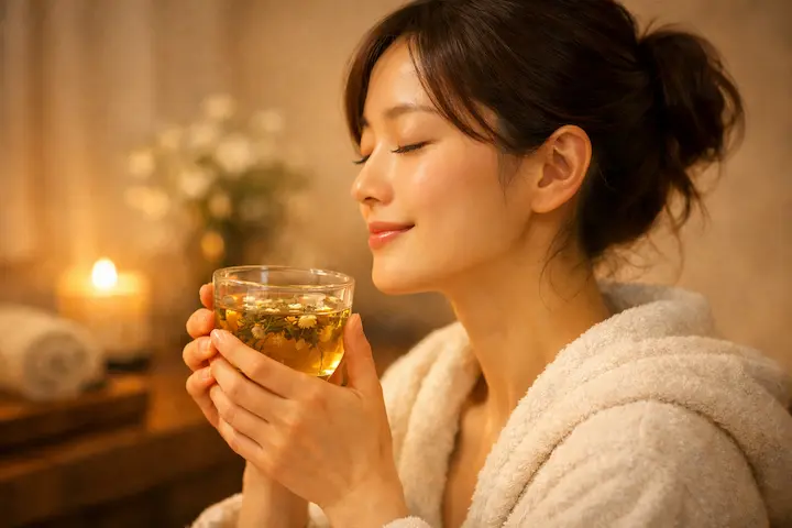 温まった身体と心で、明日への活力を蓄えましょう