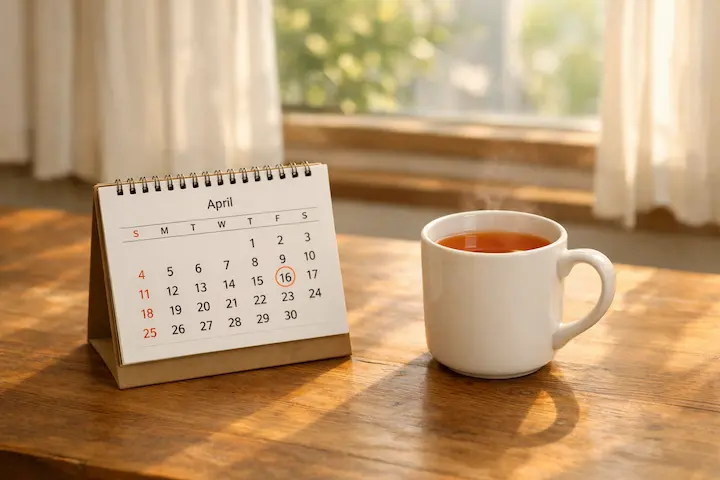 焦らず、数日間はお身体とゆっくり向き合う時間