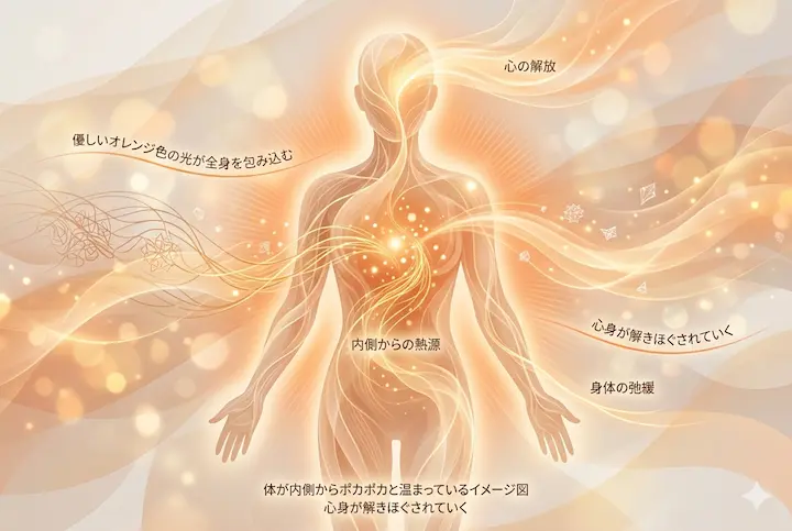 巡りがスムーズになることで、体も心も軽やかになります。