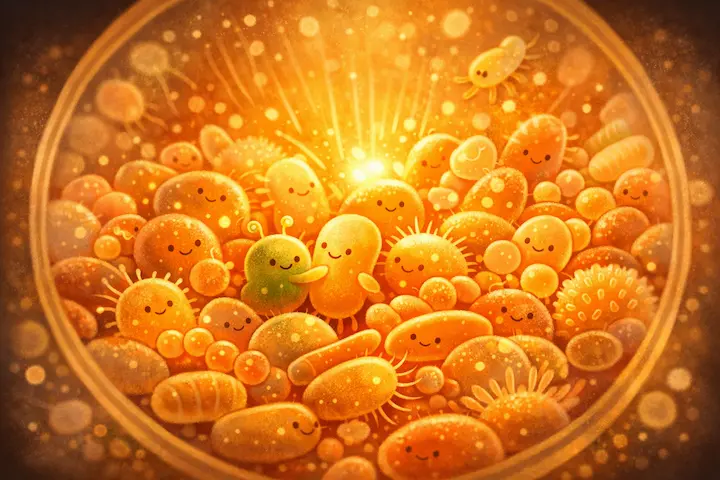 目に見えない微生物たちの生命力が、優しく体を包み込みます