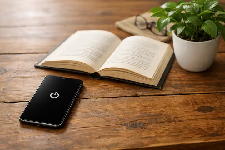 時にはスマホを遠ざけ、目の前の景色や静寂を楽しんでみましょう。