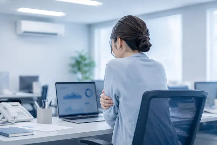 屋外の暑さと室内の冷房による極端な温度差がお体を冷えやすくさせます