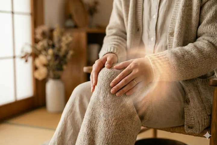 膝の違和感は、日々の生活習慣や「冷え」から生まれることも多いものです