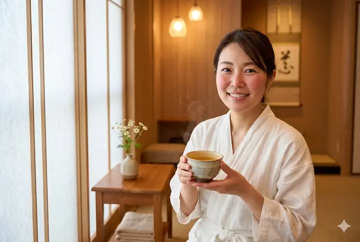 「ともしび」の心地よい空間で、自分をいたわる温和な時間を