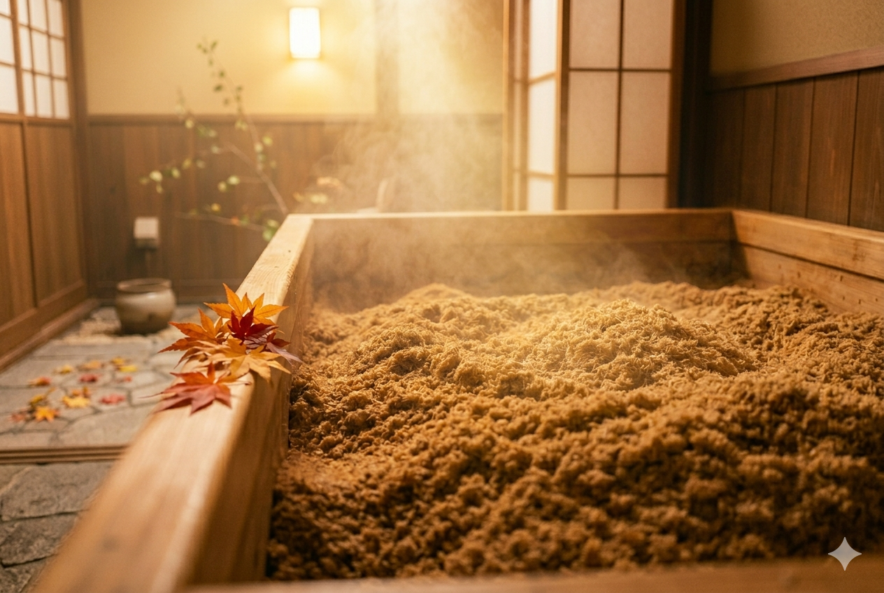 秋の不調を心地よくケアする米ぬか酵素風呂のぬくもり