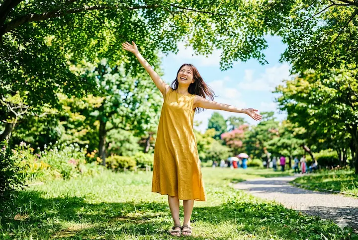 心と体が整えば、夏の景色はもっと輝き始めます