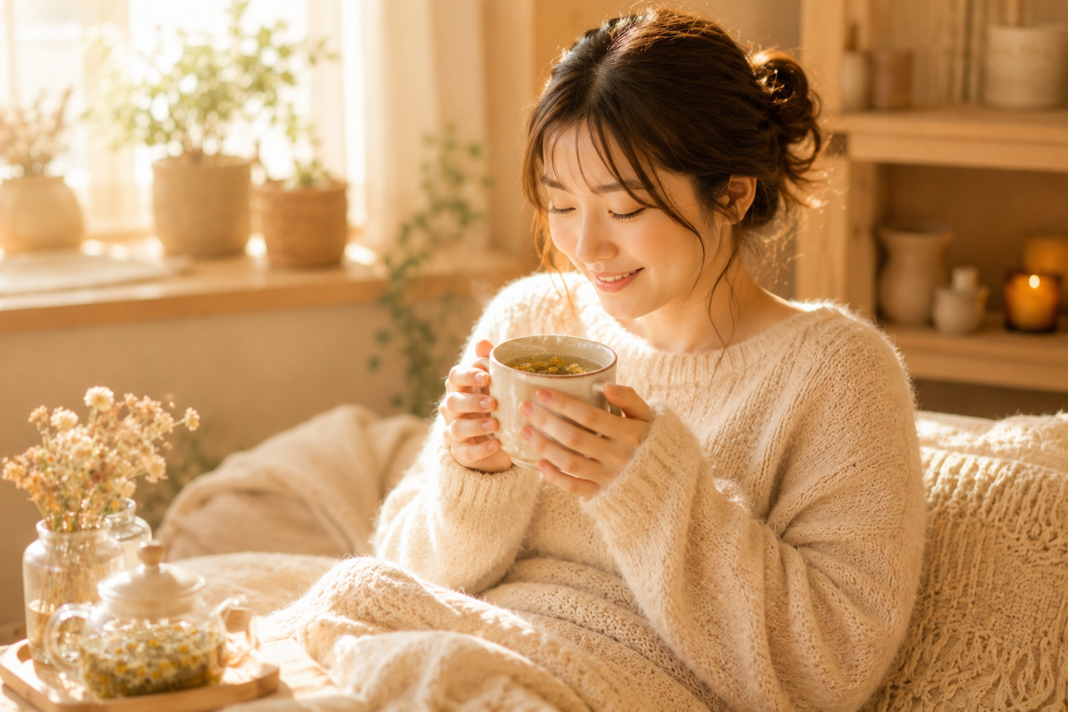 心も体もホッと温まるひとときが、妊活サポートのベースを作ります