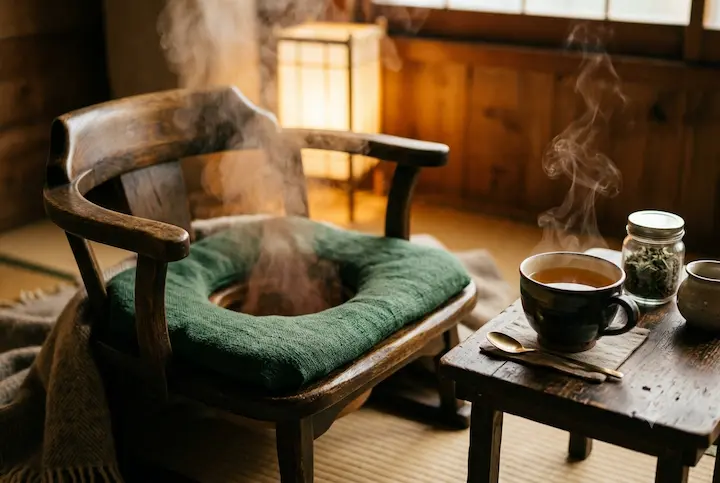 体の内側をしっかりと温めることが、理想的な入眠へのスタートラインです