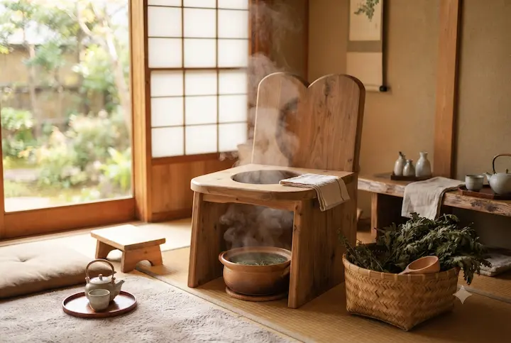 心と体を芯から包み込む、よもぎ蒸しで至福のひとときを