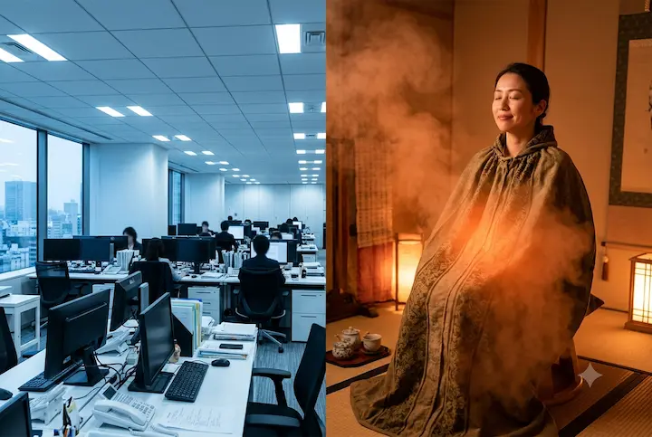 表面は暑くても、現代人の夏の内臓は冷え切っていることが多いのです