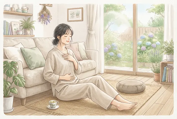 自身の体の状態を正しく知り、丁寧に向き合うことの大切さを表すイメージ